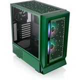 Thermaltake  boîtier midi tower Vert foncé | 2x USB-A | 1x USB-C | RGB | Window