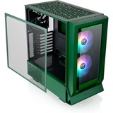 Thermaltake  boîtier midi tower Vert foncé | 2x USB-A | 1x USB-C | RGB | Window