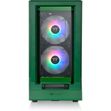 Thermaltake  boîtier midi tower Vert foncé | 2x USB-A | 1x USB-C | RGB | Window