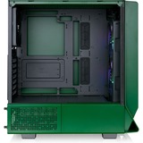 Thermaltake  boîtier midi tower Vert foncé | 2x USB-A | 1x USB-C | RGB | Window