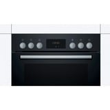 Bosch HEF113BA0, Jeu de cuisinière Noir/en acier inoxydable