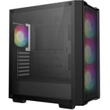 DeepCool  boîtier midi tower Noir | 2x USB-A | RGB | Window