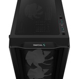 DeepCool  boîtier midi tower Noir | 2x USB-A | RGB | Window