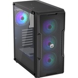 ENDORFY  boîtier midi tower Noir | 2x USB-A | RGB | Window