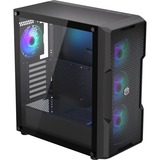 ENDORFY  boîtier midi tower Noir | 2x USB-A | RGB | Window