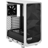 Fractal Design Meshify 2 Compact boîtier midi tower Blanc/Noir | 2x USB-A | 1x USB-C | Verre Trempé