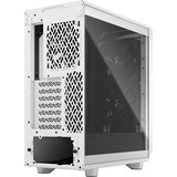 Fractal Design Meshify 2 Compact boîtier midi tower Blanc/Noir | 2x USB-A | 1x USB-C | Verre Trempé