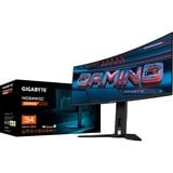 GIGABYTE  34" Moniteur UltraWide gaming incurvé  Noir