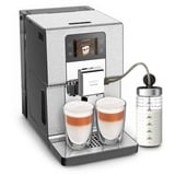 Krups EA877D10, Machine à café/Espresso Acier inoxydable brossé/en acier inoxydable