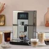 Krups EA877D10, Machine à café/Espresso Acier inoxydable brossé/en acier inoxydable