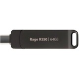 Patriot PE64GR550DSAD, Clé USB Noir