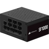 Corsair SF1000, 1000 Watt alimentation  Noir, 3x PCIe, 1x 12VHPWR, Gestion des câbles