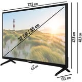 Telefunken  32" TV LED Noir