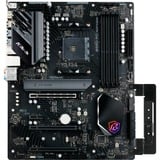 ASRock B550 PG RIPTIDE carte mère socket AM4 Gris foncé, RAID, 2.5Gb-LAN, Sound, ATX