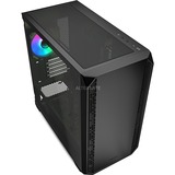 Sharkoon MK2 RGB boîtier mini tower Noir | 2x USB-A | 1x USB-C | RGB