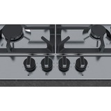 Neff T26DS49N0, Plaque de cuisson séparée Acier inoxydable/Noir