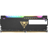 Patriot Viper Steel PVSR416G360C0 module de mémoire 16 Go 1 x 16 Go DDR4 3600 MHz, Mémoire vive Noir, 16 Go, 1 x 16 Go, DDR4, 3600 MHz, 288-pin DIMM