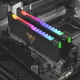 Patriot Viper Steel PVSR416G360C0 module de mémoire 16 Go 1 x 16 Go DDR4 3600 MHz, Mémoire vive Noir, 16 Go, 1 x 16 Go, DDR4, 3600 MHz, 288-pin DIMM