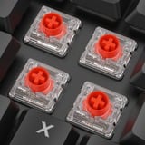 Sharkoon clavier Noir, Layout DE, Kailh Choc V2 Low Profile Rouge