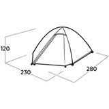 Easy Camp 120470 Rondane 3, Tente Vert foncé