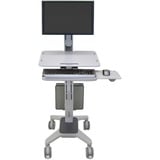 Ergotron WorkFit-C Single LD, Table de travail Gris