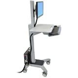 Ergotron WorkFit-C Single LD, Table de travail Gris