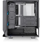 Thermaltake  boîtier midi tower Noir | 2x USB-A | 1x USB-C | RGB | Verre Trempé