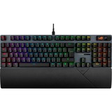 ASUS clavier gaming Noir, Layout DE, ROG NX Snow