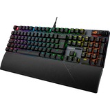 ASUS clavier gaming Noir, Layout DE, ROG NX Snow