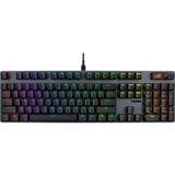 ASUS clavier gaming Noir, Layout DE, ROG NX Snow