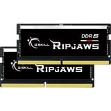 G.Skill 64 Go DDR5-5600 Kit, Mémoire vive Noir, F5-5600S4040A32GX2-RS, Ripjaws, XMP