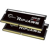 G.Skill 64 Go DDR5-5600 Kit, Mémoire vive Noir, F5-5600S4040A32GX2-RS, Ripjaws, XMP