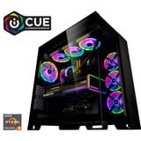 ALTERNATE AGP-iCUE-AMD-010, PC gaming Noir/transparent