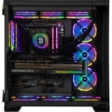 ALTERNATE AGP-iCUE-AMD-010, PC gaming Noir/transparent