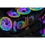 ALTERNATE AGP-iCUE-AMD-010, PC gaming Noir/transparent