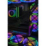 ALTERNATE AGP-iCUE-AMD-010, PC gaming Noir/transparent