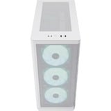 APNX  boîtier midi tower Blanc | 2x USB-A | 1x USB-C | RGB | Verre Trempé