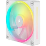 Corsair iCUE LINK LX120 RGB, Ventilateur de boîtier Blanc, Connecteur de ventilateur PWM à 4 broches