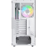 Montech  boîtier midi tower Blanc | 2x USB-A | 1x USB-C | RGB | Window