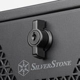 SilverStone RM44 boîtier rack Noir | 2x USB-A | 1x USB-C