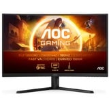 AOC  32" Moniteur gaming incurvé  Noir/gris