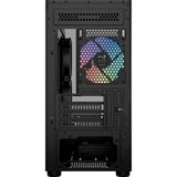 Aerocool  boîtier mini tower Noir | 3x USB-A | RGB | Window