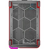 Montech  boîtier midi tower Rouge | 2x USB-A | 1x USB-C | RGB | Window