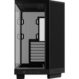 NZXT H6 Flow boîtier midi tower Noir | 2x USB-A | 1x USB-C | Verre Trempé