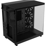 NZXT H6 Flow boîtier midi tower Noir | 2x USB-A | 1x USB-C | Verre Trempé