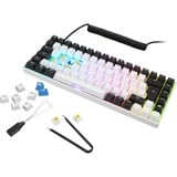 Sharkoon clavier gaming Blanc, Layout ES, Gateron Yellow