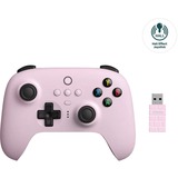 8BitDo RET00415, Manette de jeu Rose