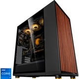 ALTERNATE AGP-DESIGN-INT-003, PC gaming Noir/bois