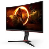 AOC CQ27G2S/BK 27" Moniteur gaming incurvé  Noir, 2x HDMI, 1x DisplayPort, 165 Hz