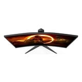 AOC CQ27G2S/BK 27" Moniteur gaming incurvé  Noir, 2x HDMI, 1x DisplayPort, 165 Hz